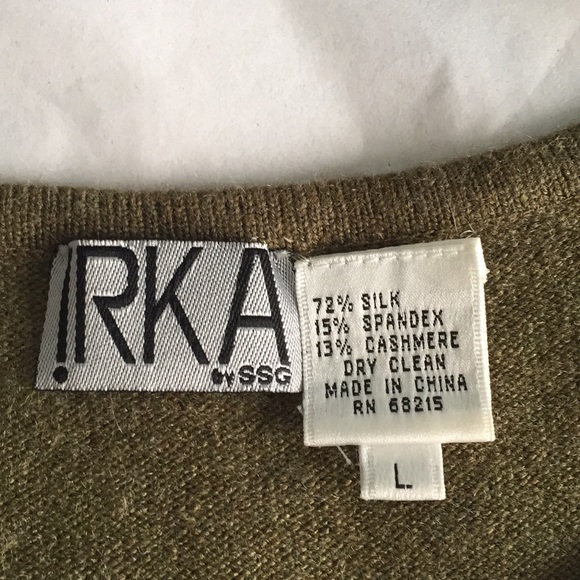 IRKA by SSG Silk Cashmere Tank Top - Picture 4 of 5